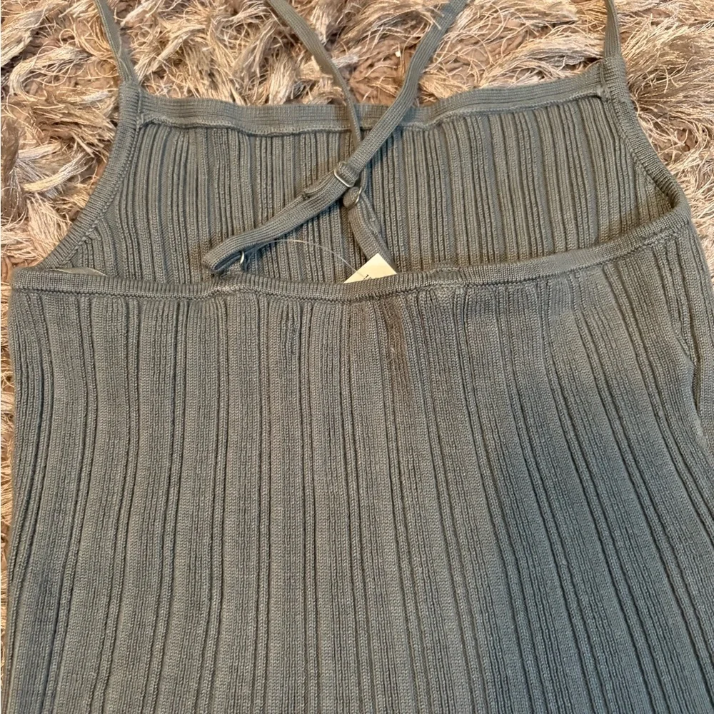 Abercrombie & Fitch Olive Maxi Dress
